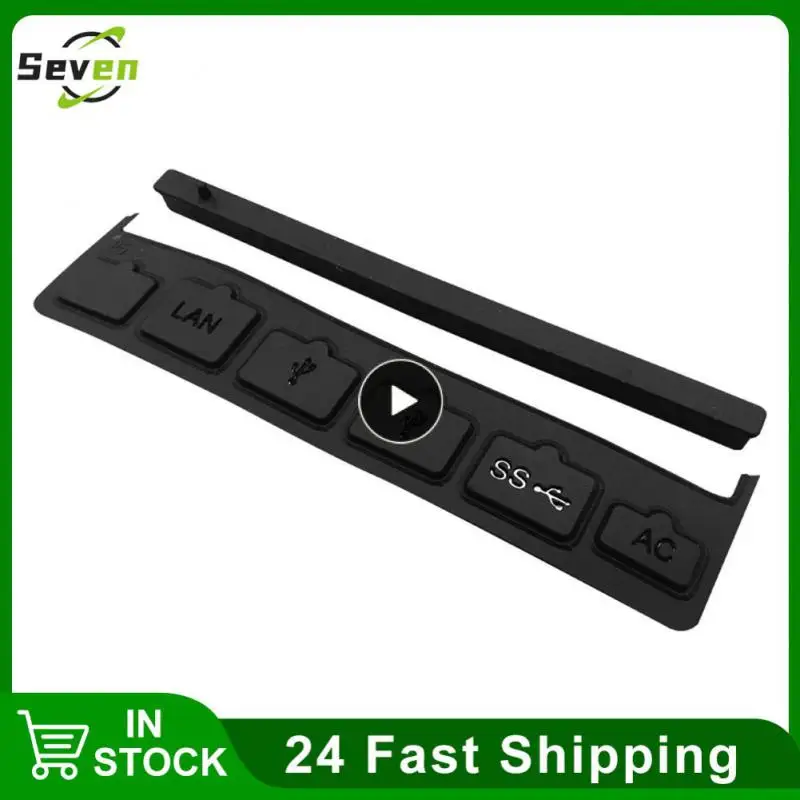 

For Ps5 5 Silicone Dust Plugs High Quality And Durable From Dirt Color Black Lint-proof Game Console Dust Cover