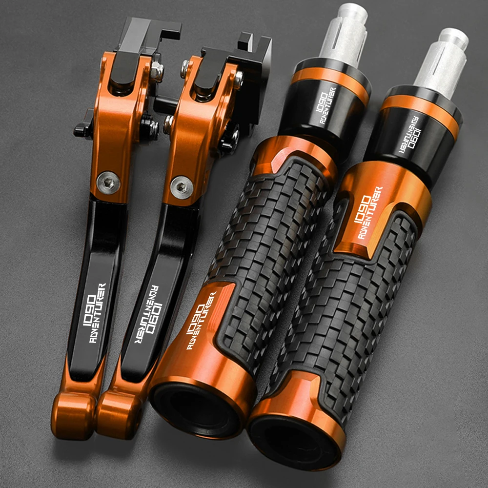 

1090 Adventure For ADVENTURE R 1090 ADV R 1090 2017 Motorcycle Accessories Adjustable Brake Clutch Lever Handle Hand Grips Ends