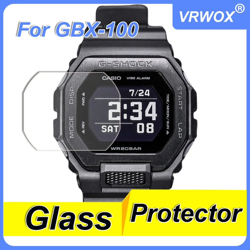 3 шт. 9H 2.5D Закаленное стекло для GSHOCK GBD-200/GBD-200SM/SN/GBD-200RD Защита экрана часов |