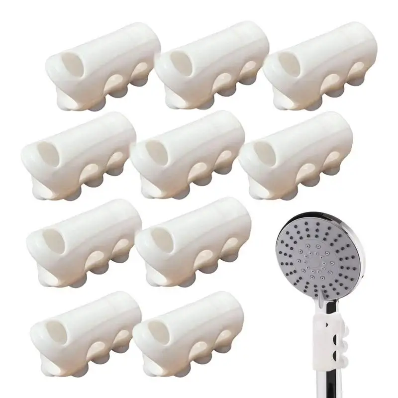 

Suction Cup Shower Head Holder Shower Bracket 10pcs Relocatable Suction Shower Head Holder Movable Small Size Suction Cup Shower