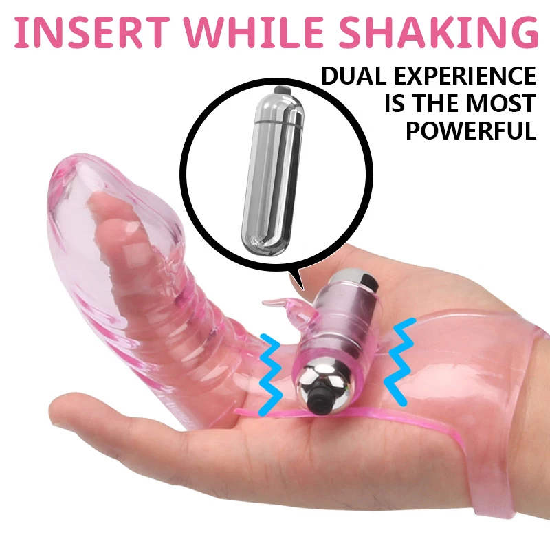 Вибратор на палец для взрослых секс-игрушки точки G Стимуляция клитора влагалища
