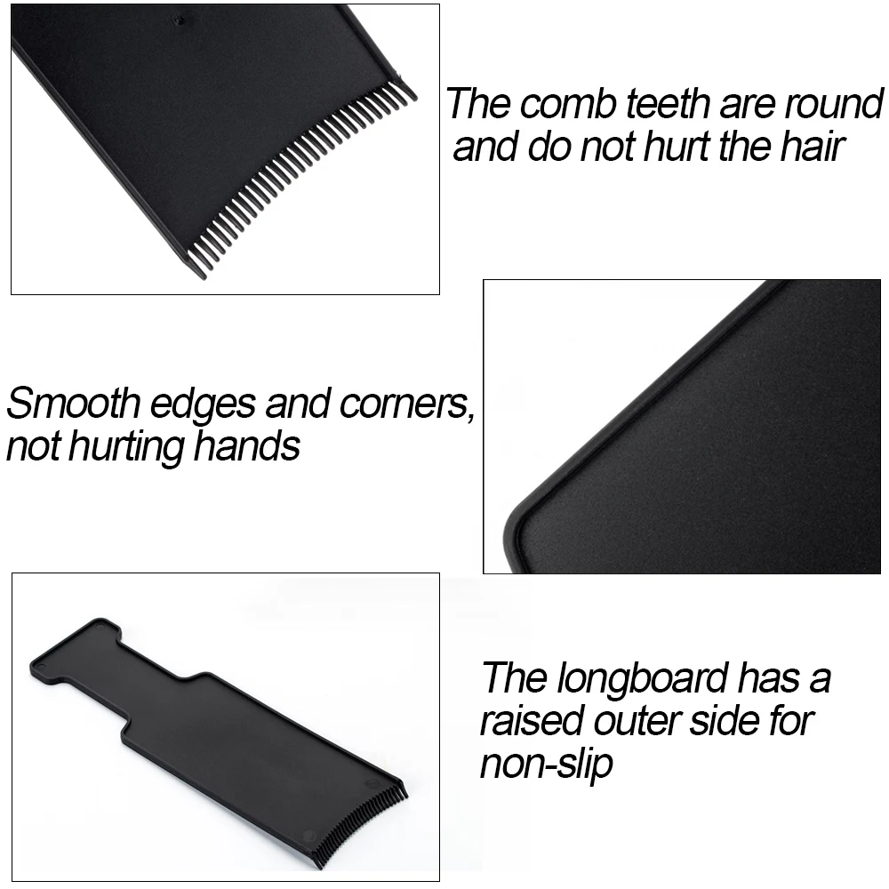 Расческа для профессионального парикмахерского искусства из 1 шт. размера S/M/L, доска для окрашивания волос DIY, кисть для окрашивания и стилизации, обеспечение салона для парикмахеров.