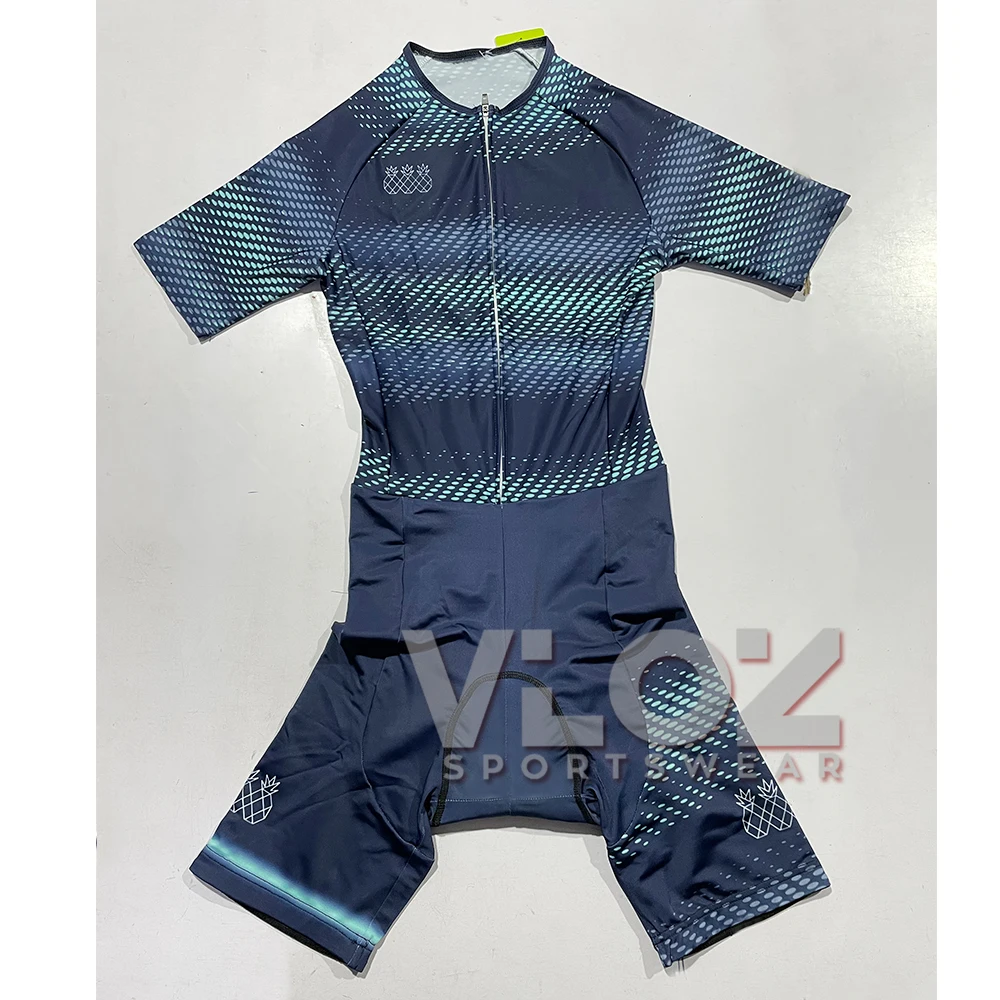 Костюм для триатлона trepinas мужской трикотажный комбинезон езды на велосипеде