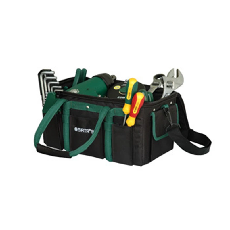 

40*25*22 Cm Electrician Tool Bag Suitcase Organizers Man Multifunction Crossbody Box Type Storage Drill Screwdriver Tools Bages