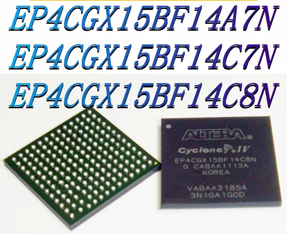 

EP4CGX15BF14A7N EP4CGX15BF14C7N EP4CGX15BF14C8N Package: BGA-169 New Original Genuine Programmable Logic Device (CPLD/FPGA) IC