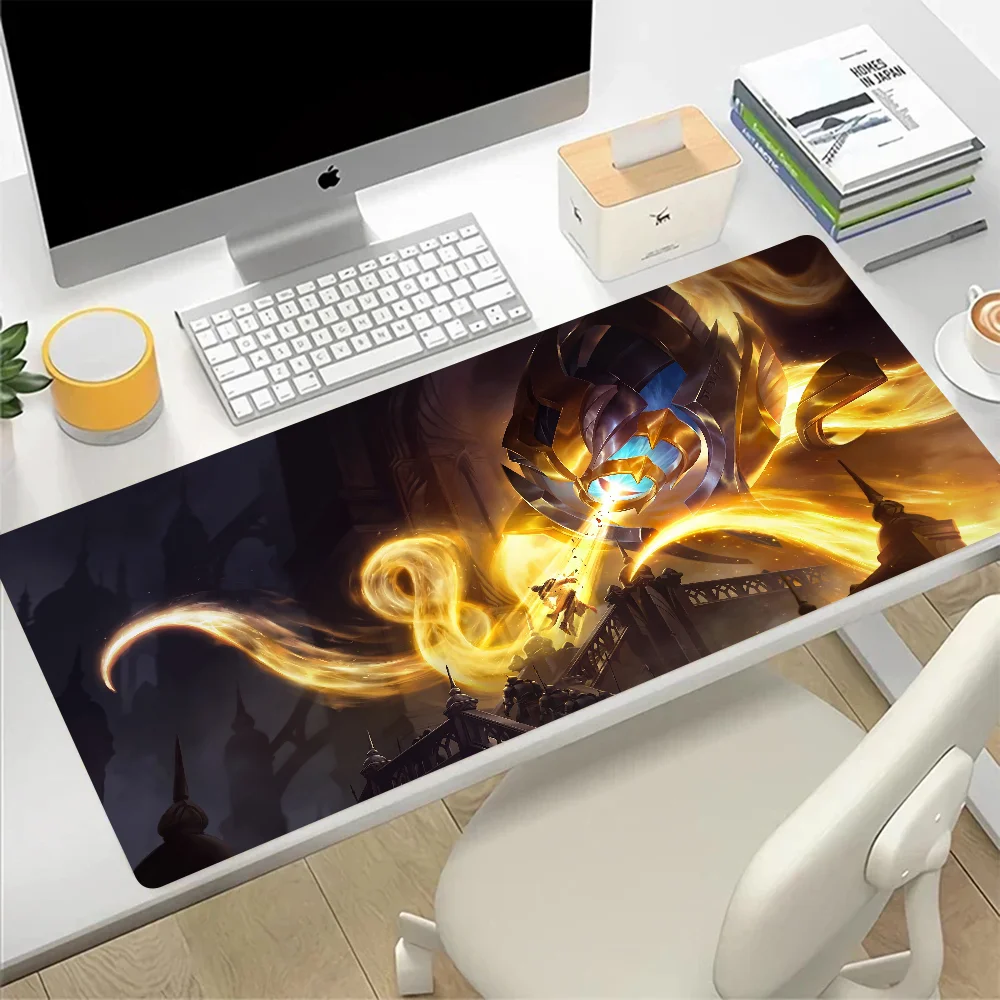 Большой коврик для мыши League of Legends VelKoz игровой ПК компьютерный офисный XXL