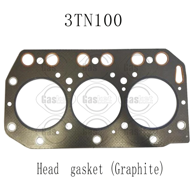 

Прокладка головки цилиндра 119000-01340 для YM дизельных двигателей 3TN100E-ACG 3TN100E-ACGD 3TN100E-DWS 3TN100L-GL