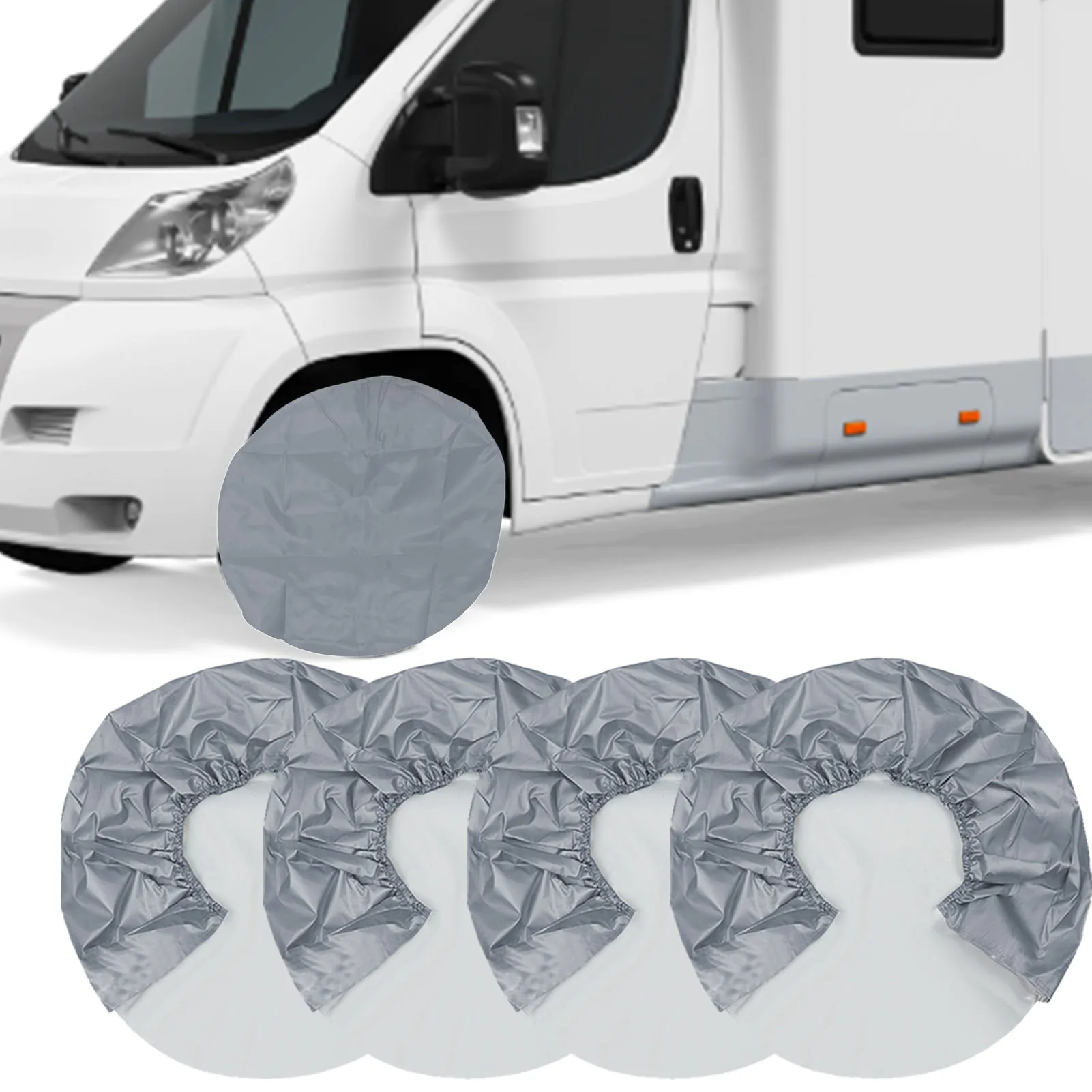 

Tire Protector Bag Spare Tire Wheel Covers Land Wheel Tire Covers Tough Tire Sun Protector Universal Fits Tire Waterproof