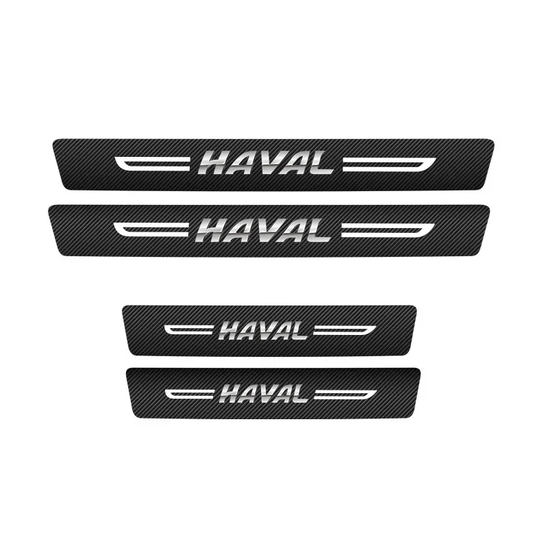 4 шт. защитные наклейки на порог автомобильной двери для Great Wall Haval/Hover H1 H2 H6 H7 H4 H9 F5 F7