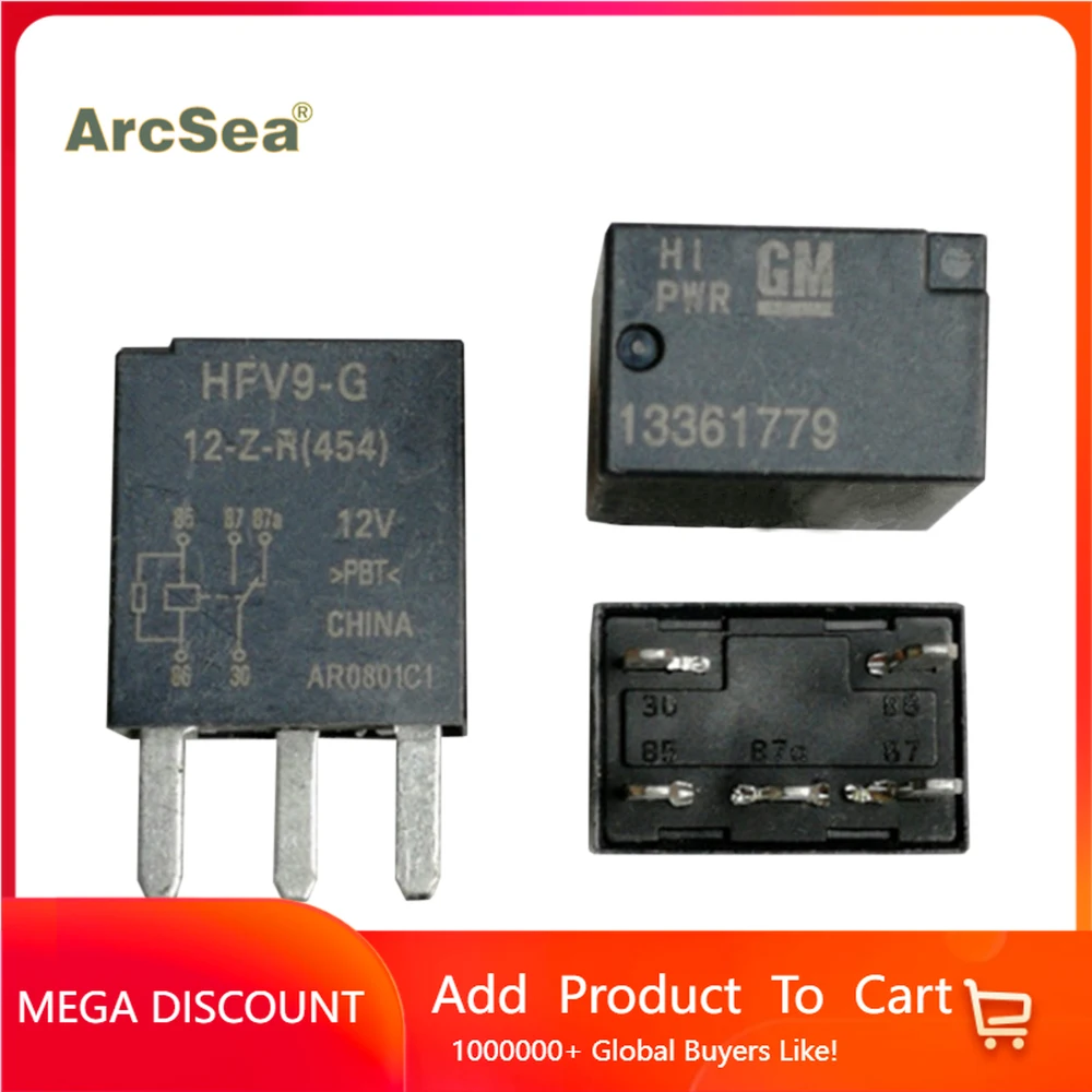 

HFV9-G 12-Z-R 35A13361779 12VDCGV8 10PCS Please note clearly the model