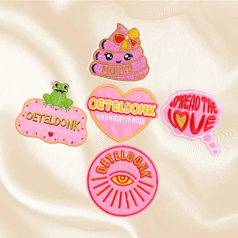 Набор карнавальных эмблем Oeteldonk вышитая нашивка на одежде куртки сделай сам