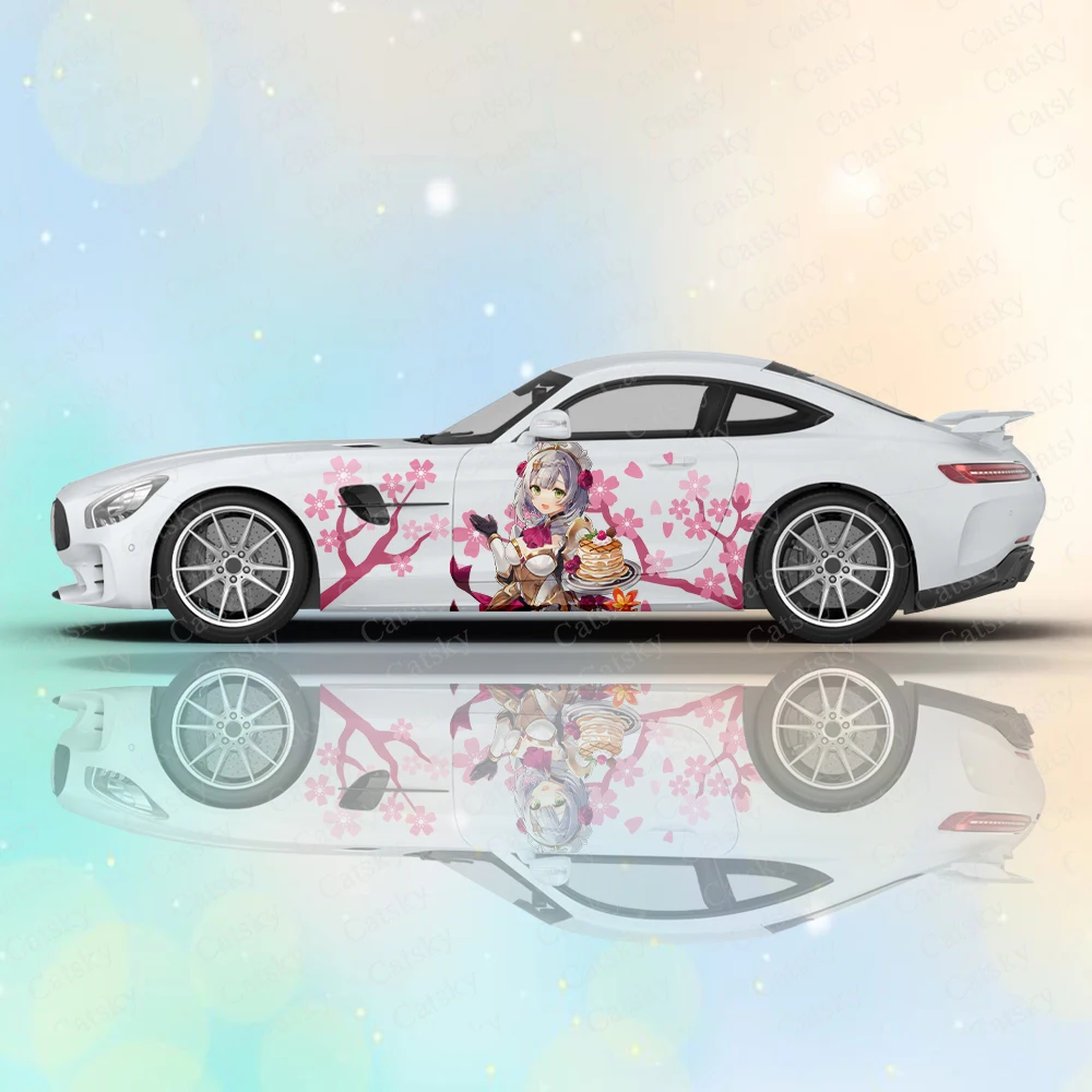 

Noelle (Genshin Impact) Симпатичные аниме наклейки для кузова автомобиля аниме иташа виниловые боковые наклейки для автомобиля Наклейка автомобильный Декор пленка
