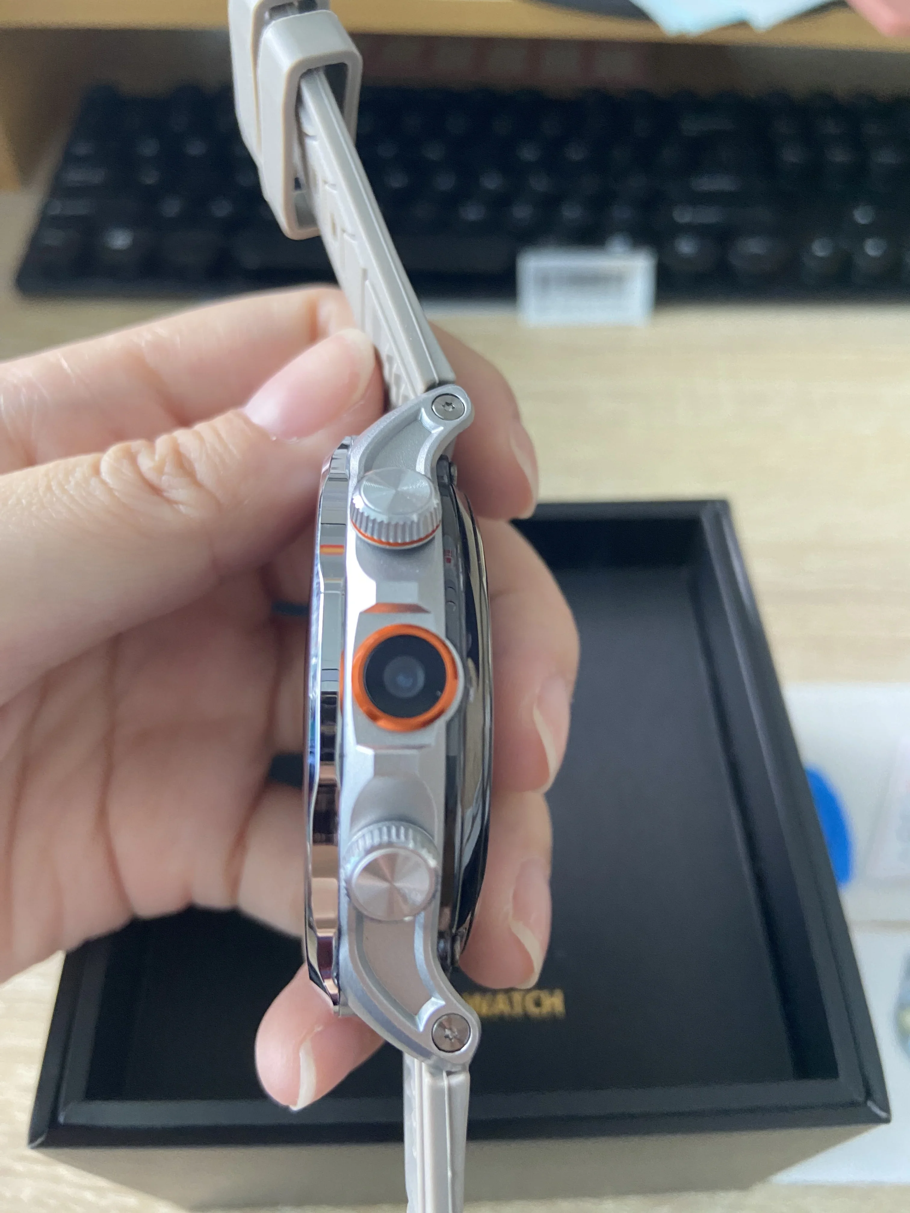 Умные часы 4G H18 с 1 85-дюймовой системой большого дисплея камера Android 8 2 0 МП GPS