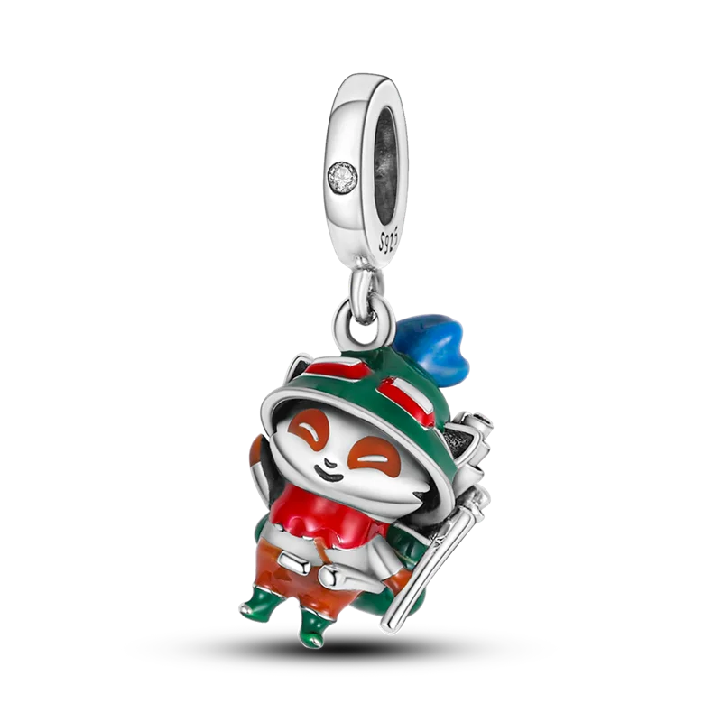 

Charms plata de ley 925 Tim Role bead Fit Original 925 Pandora Bracelet&Bangle Making Fashion DIY Jewelry For Women