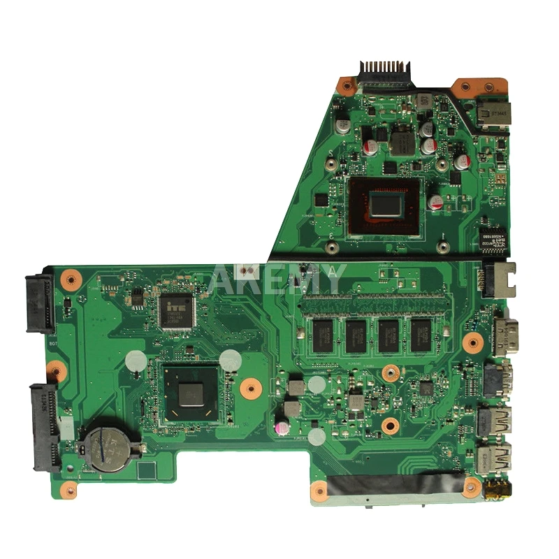 Материнская плата Akemy для ноутбука Asus X451CA F451 F451C материнская REV.2.1 HM77 SR0N9 I3-3217U с ОЗУ 2