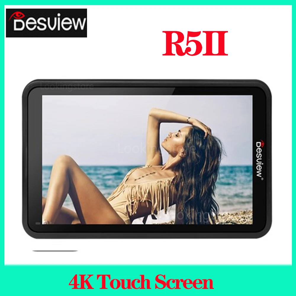 Сенсорный экран Desview Bestview R5II R5 II, HDR, 3D, LUT монитор, 4K, 5,5 дюймов, Full HD, 1920x108, 0 IPS-дисплей, полевой монитор для камеры