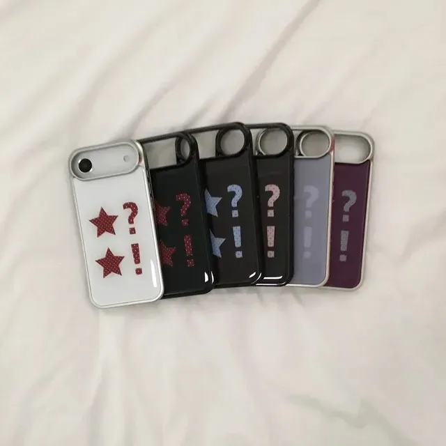 Фото Чехол Clmj Dot Star для iPhone 17, 16e, 16, 15, 14, 13, 12, 11, Air, Pro, Max, X, XR, XSMAX, 8, 7 Plus, с роскошным принтом, прозрачная задняя панель, стильный чехол-накладка №2