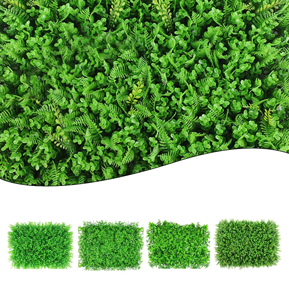 

Artificial Plant Backdrop Green Panel Simulation Plant Lawn Home Decoration Wall Lawn Fake Grass Plant Garden Decoration