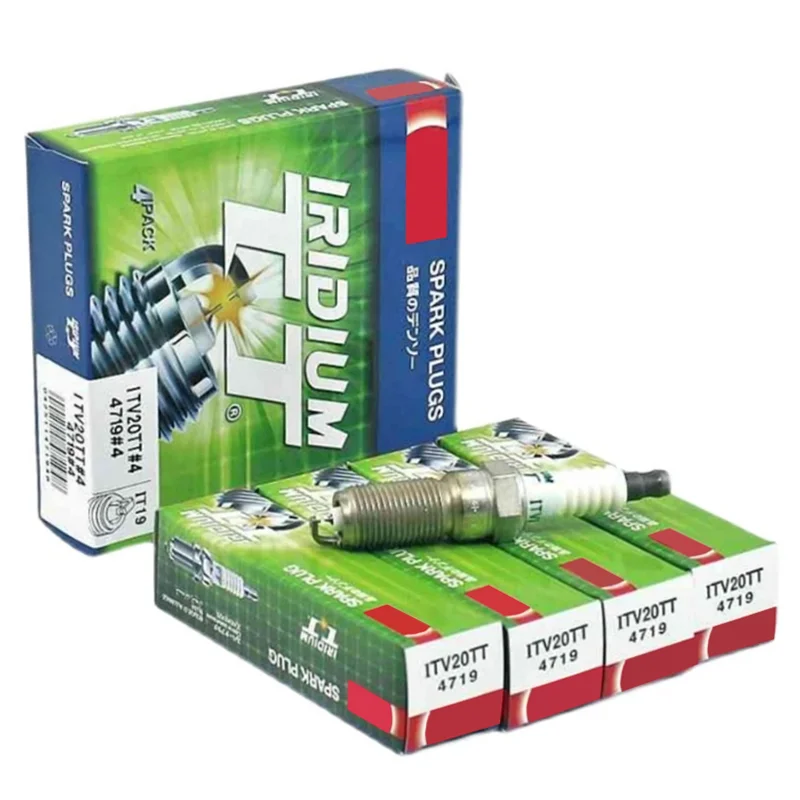4719 ITV20TT двойная иридиевая Свеча зажигания для VOLVO V40 V60 V70 S60 S80 VW коридора FORD MAZDA DODGE