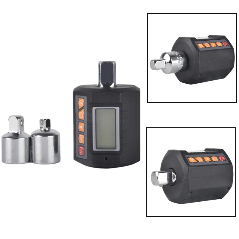 

1/2 Adjustable Torque Tester With Adapter Digital Torque Meter Torque Wrench Head Bike Set Car Repair Bicycle
