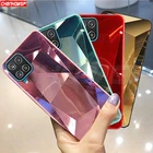 Роскошный 3D Алмазный зеркальный чехол для Samsung Galaxy A12 A 12 125F 125, задняя крышка для Samsung A125F A125 SM SM-A125F, мягкий чехол из ТПУ