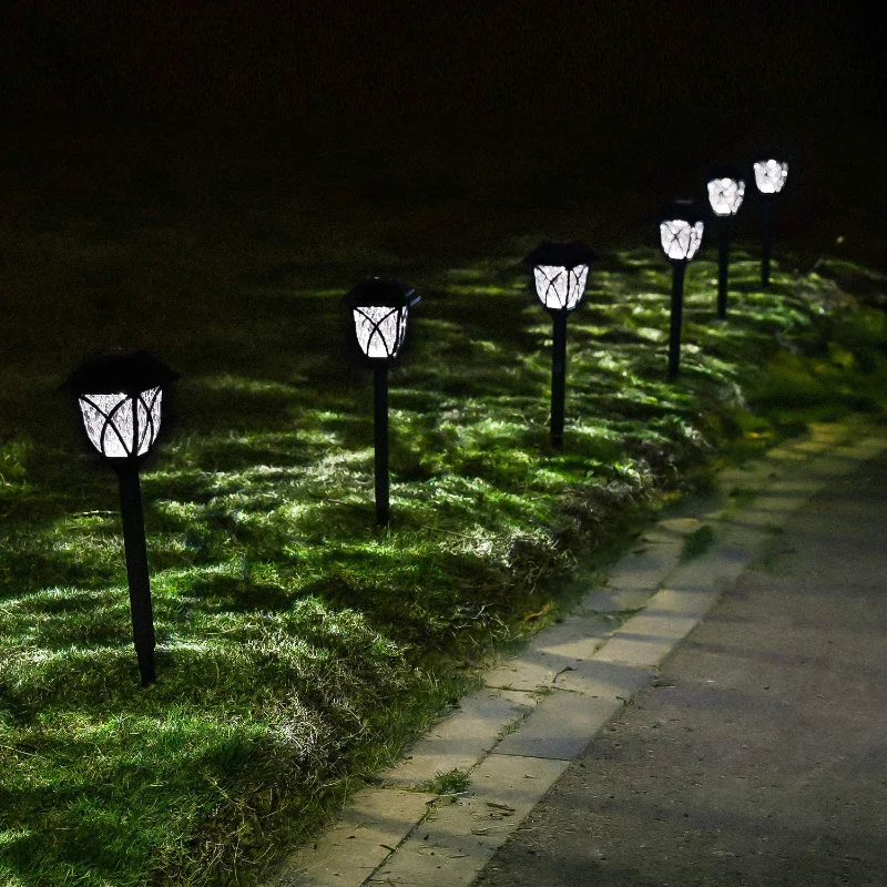 

Solar Light Outdoor Landscape Lighting for Pathway Yard Garden Decoration LED Solar Powered Lamp Lantern Waterproof Lawn Lamp