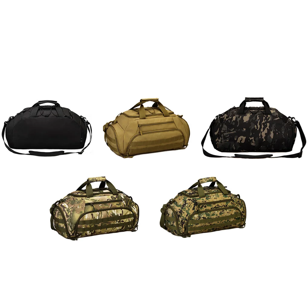 

35L Backpack Mercerized Cotton Multipurpose Waterproof Hooks Messenger Bags Colorfast Travelling Accessories Shoulder Bag
