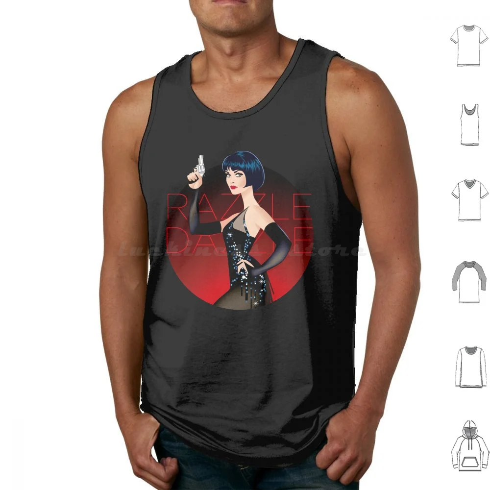 

Velma Tank Tops Vest Sleeveless Catherine Zeta Jones Velma Chicago Movie Musical Icon Legend Fosse Kander Ebb Razzle Dazzle