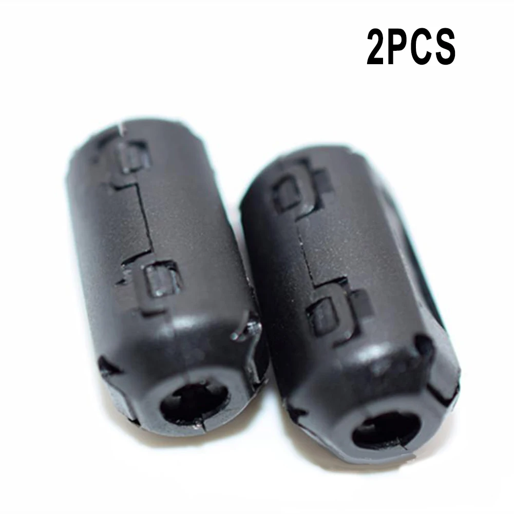 2/5pcs 5mm Ferrite Core Cord Ring Choke Bead RFI EMI Noise Suppressor Filter For Power Cord USB Cable Antenna Audio Cable