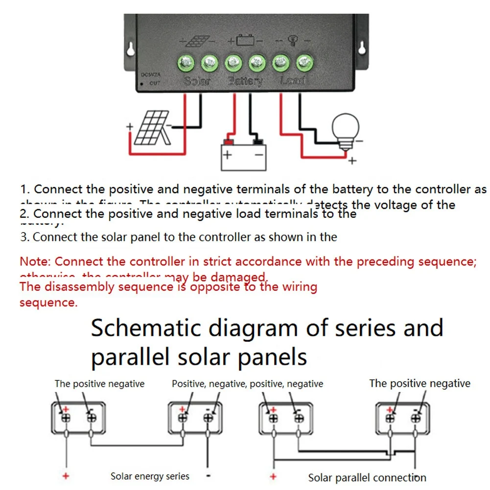 Контроллер заряда солнечной батареи MPPT/PWM 12 В/24 В/36 В/48 В автоматический