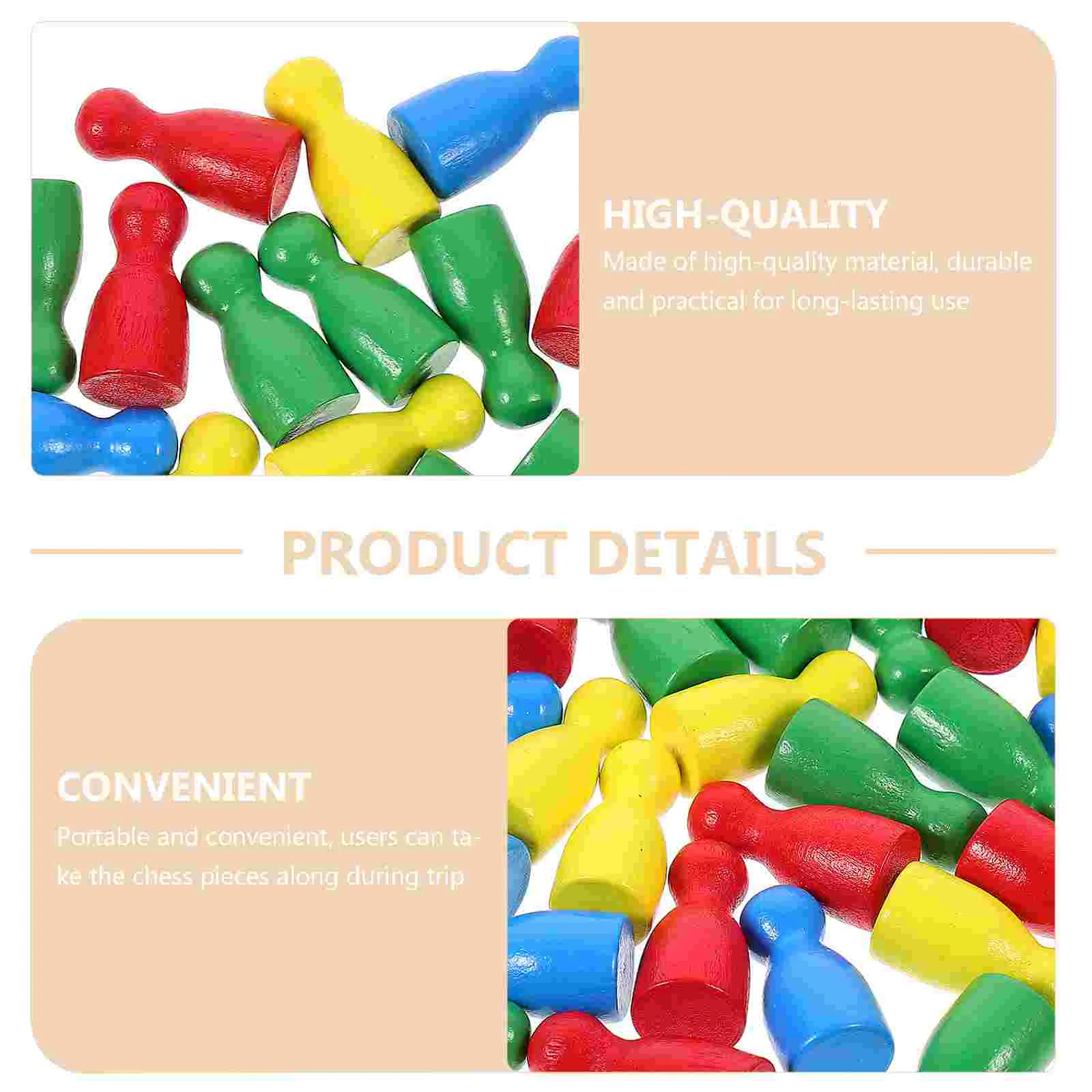 48 шт. деревянная настольная игра шахматная магнитная игрушка в форме человека