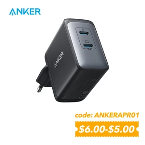 anker usb charger powerport iii 65w gan 2 port pps fast charger type c phone charger for iphone 12air ipad pro for xiaomi free global shipping