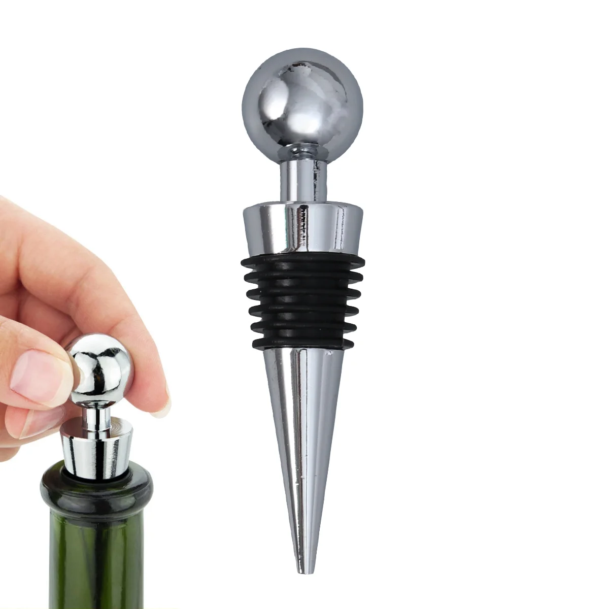 

Wedding Bar for Cork Saver Cap Bottle Spout Pourer Bottle Stopper