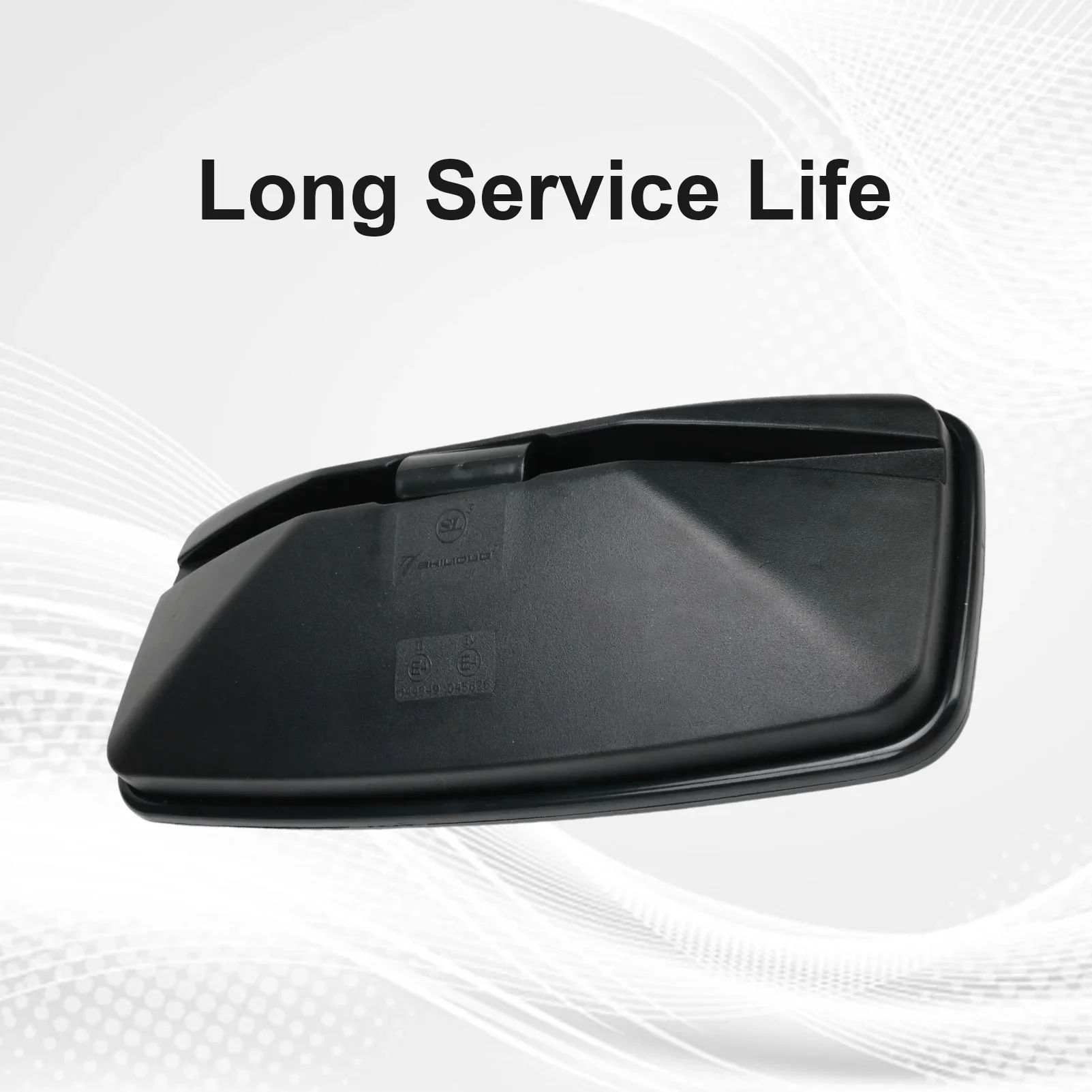 Черное зеркало для наружной двери водителя/пассажира грузовика ISUZU NPR NPR-HD NQR NRR GMC