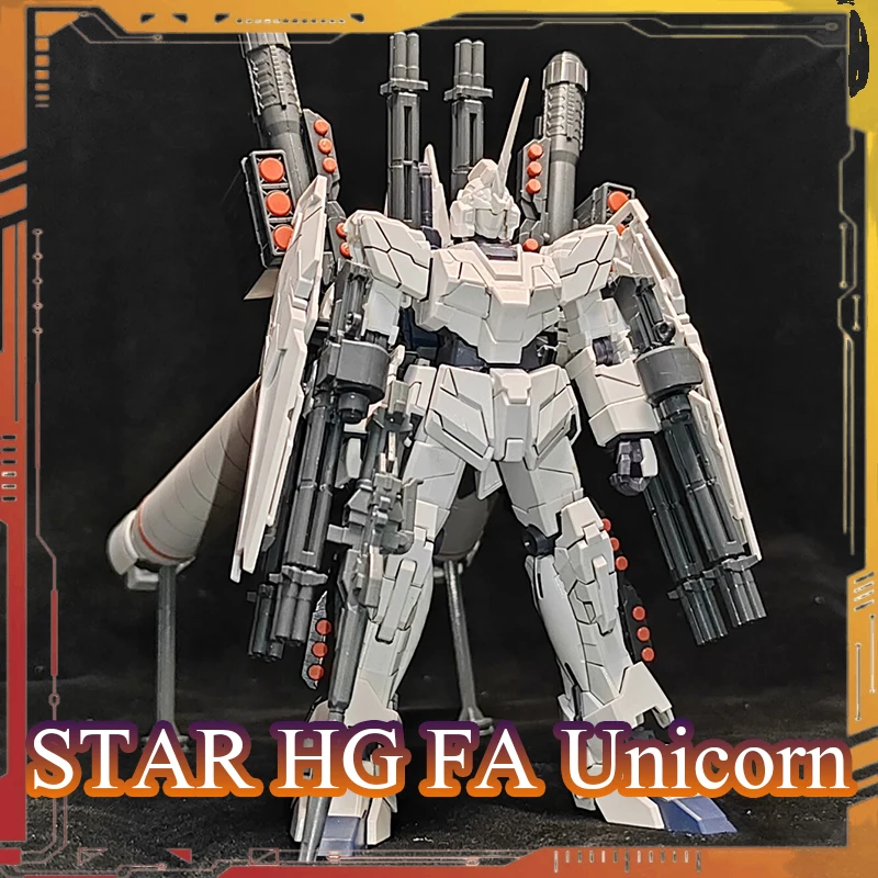 Фото STAR KO HG FA Full Armor RX-0 Unicorn, сборная модель-фигурка в масштабе 1/144, U.C.0096, аниме-фигурки, подарок на день рождения №1
