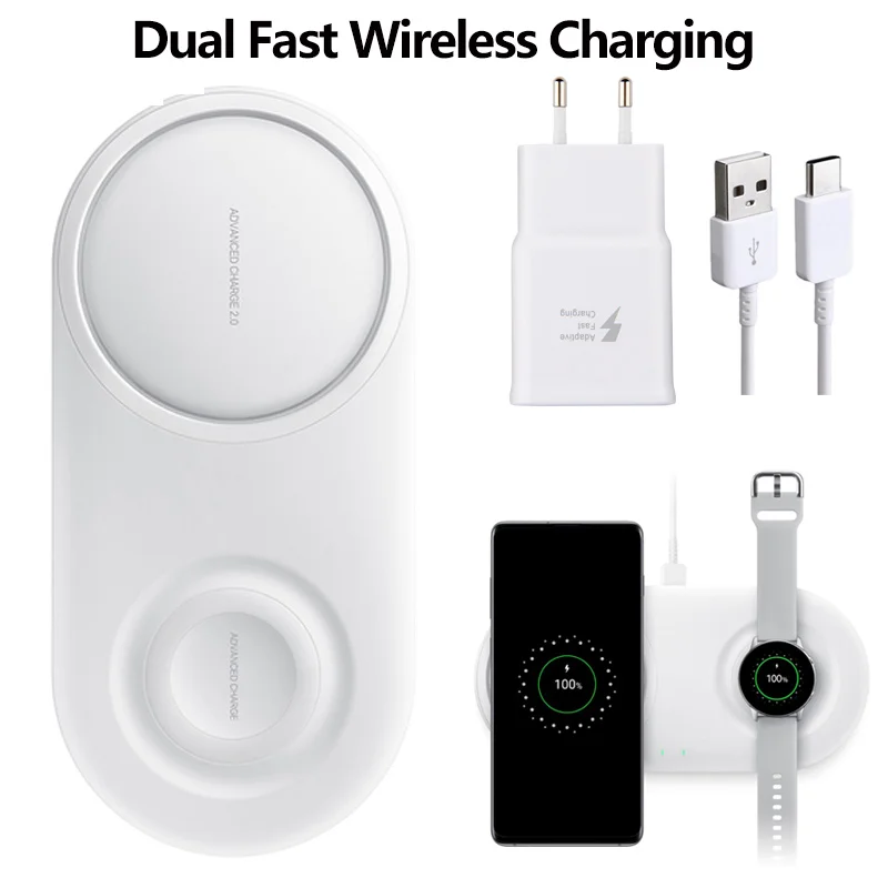 

Wireless Charger WPC Qi charger EP-P5200 for Samsung Galaxy note20 S10e Note10 S6 Edge Note9 Note FE S21 Gear Sport S3