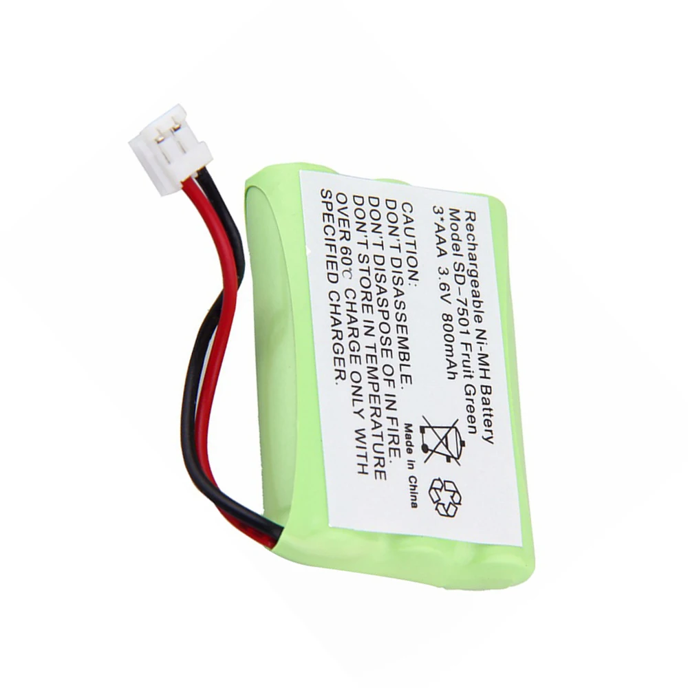 Ni-MH аккумулятор для домашнего телефона 3 6 В 800 мАч Motorola SD-7501 V-Tech 89-1323-00-00 AT & T Lucent