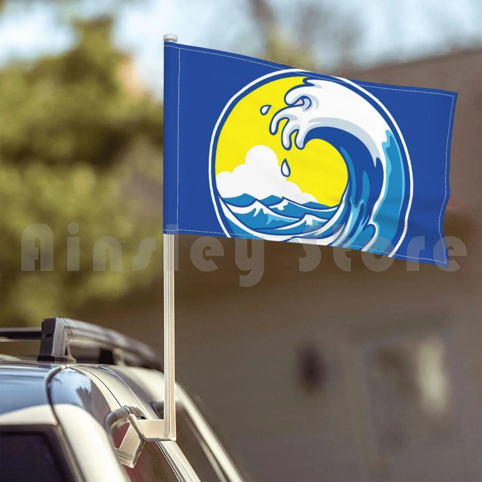 1984: уличный декор для озера флаг Автомобильный пурплеровский саундтрек Dovescry 80smusic