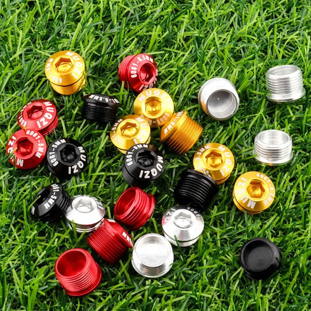 Пыленепроницаемая крышка педали велосипеда M14xP1.0 2 шт. 5/6 5/9 мм запчасти для