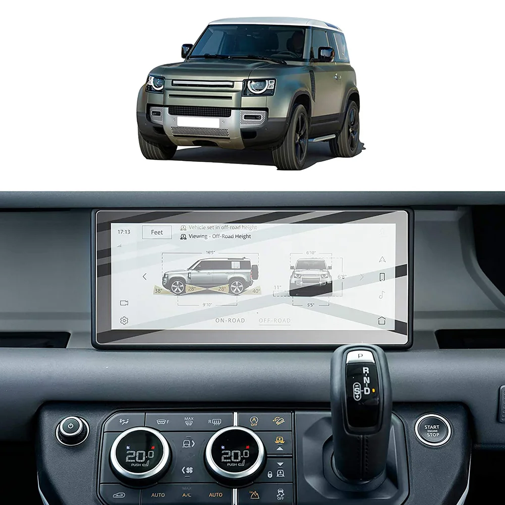 Защитная пленка из закаленного стекла для Land Rover Defender 90 2020 10 дюймов с GPS-навигацией