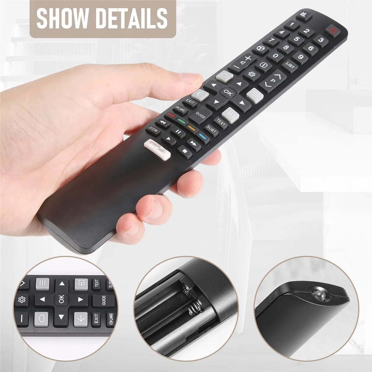Пульт дистанционного управления телевизором для TCL ARC802N YUI1 49C2US 55C2US 65C2US 43P20US