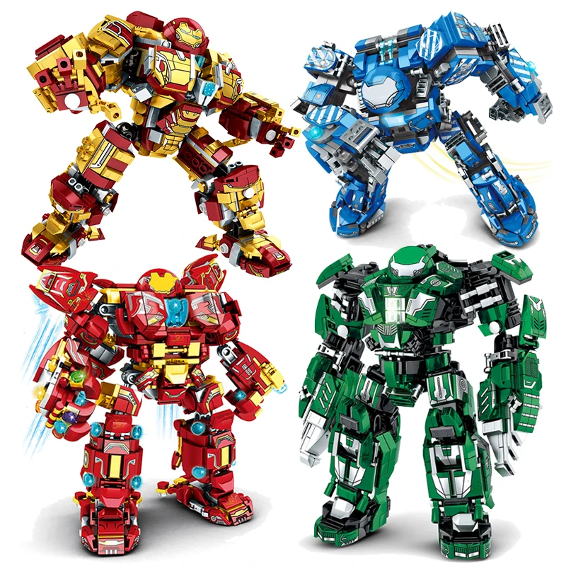Конструктор супер война панцирь робот совместимый с lego военные фигурки воинов