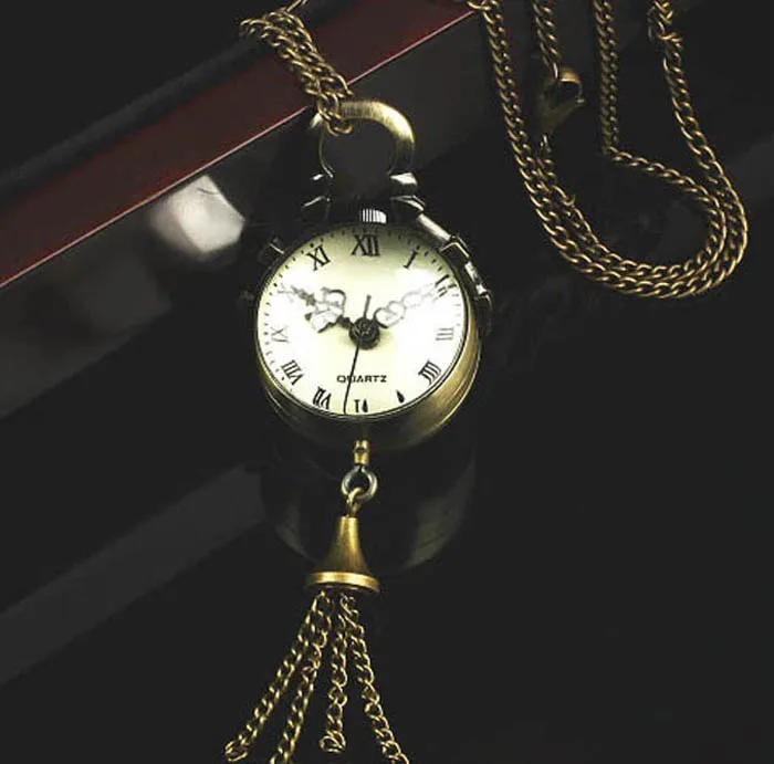 

20mm Leather Watch Band Small Womens Watch Pocket Necklace Vintage Quartz Watch Chain 20mm Leather Watch Band Small Womens Watch