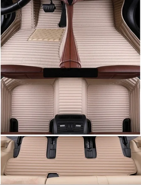 

High quality! Custom special car floor mats for Lexus LX 470 2008-1998 7 seats waterproof carpets for LX470 2004,Free shipping