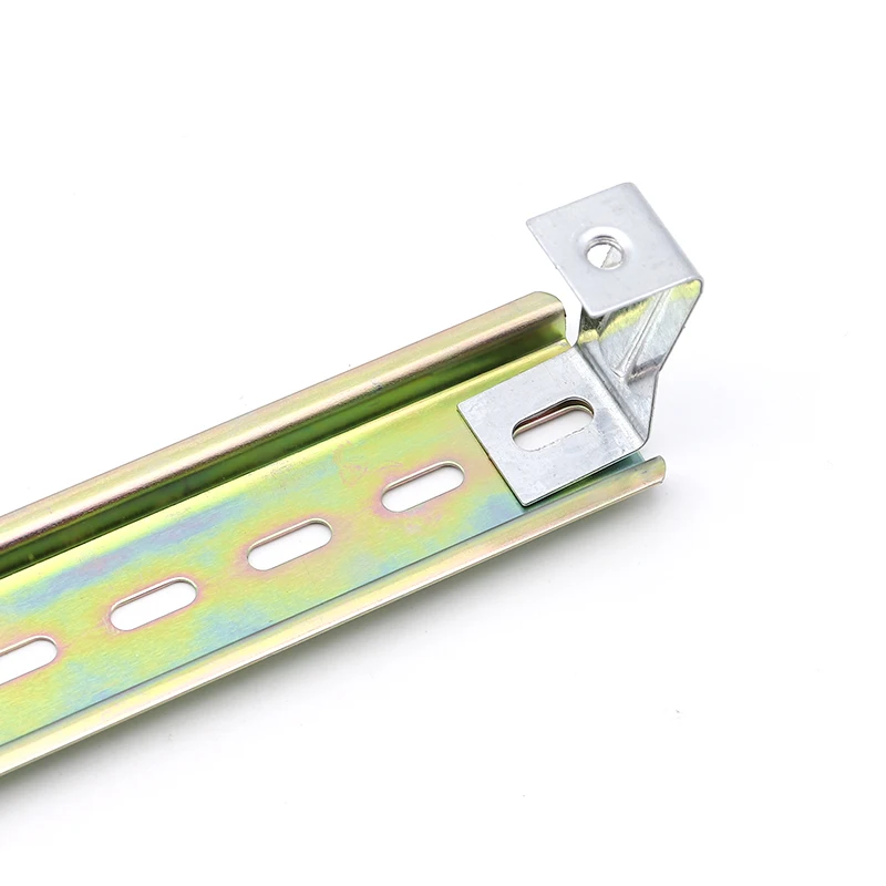 2 шт DIN рейка 45 ° основание холоднокатаная стальная пластина электрическая