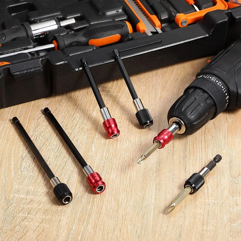 Акция! 12 шт. удлинитель для сверл 1/4 дюйма с шестигранным хвостовиком держатель