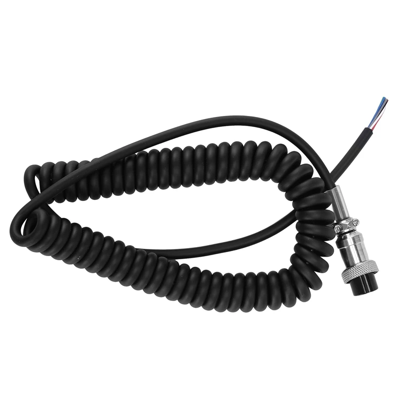 Walkie Talkie Speaker Mic Cable For Alinco EMS-57 EMS-53 DR635 DR620 Microphone Extension Cable