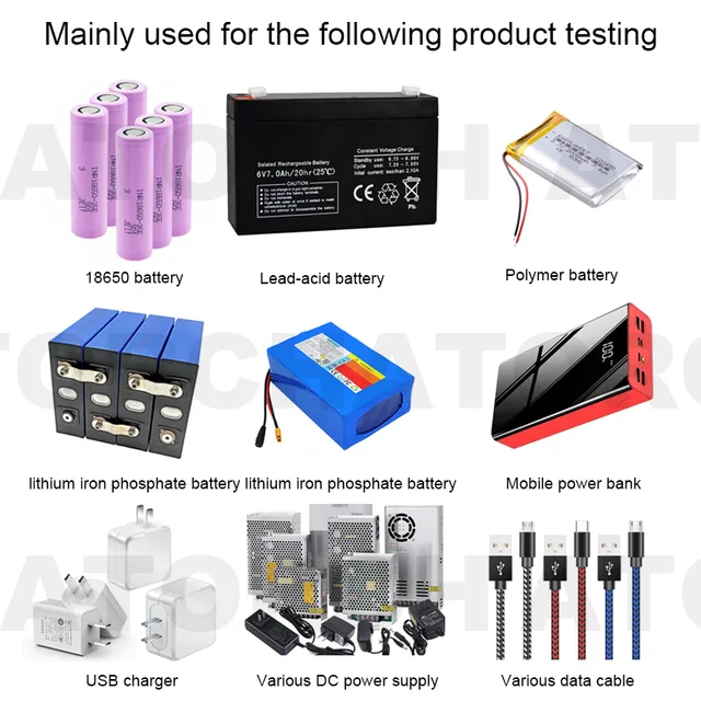 150W All-In-One Bluetooth DC Power USB Tester Electronic Load Lithium 18650 25A Battery Capacity Monitor Discharge Meter 4