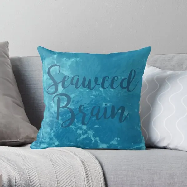 

Seaweed Brain Printing Throw Pillow Cover Comfort Waist Wedding Decor Case Home Fashion Hotel Fashion Throw Pillows not include