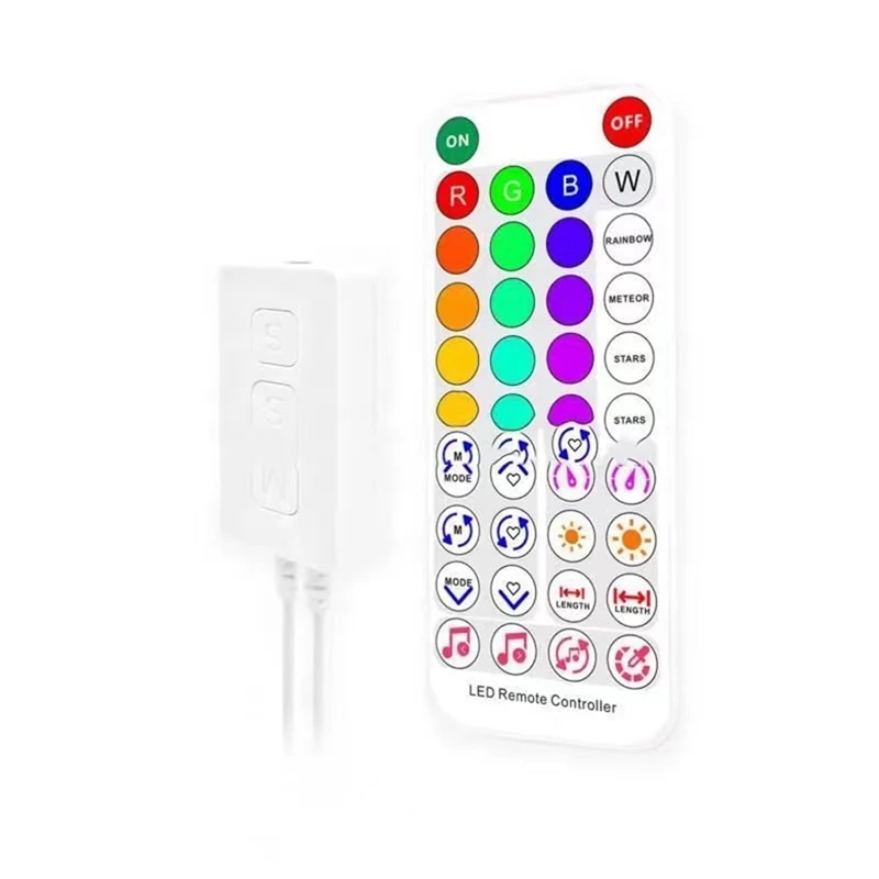 

Bluetooth-устройство для управления музыкой SP611E, светодиодное управление регулировкой яркости, умное управление с помощью приложения, пульт ди...